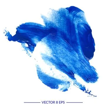 Vector watercolor blot Stock Illustration