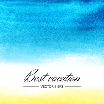Vector watercolor blot Stock Illustration