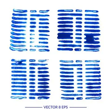 Vector watercolor blots Stock Illustration