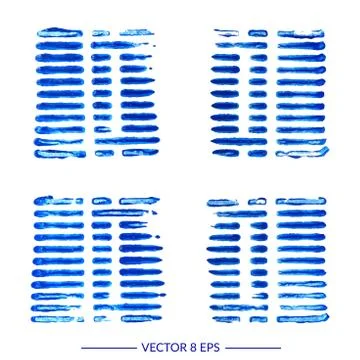 Vector watercolor blots Stock Illustration
