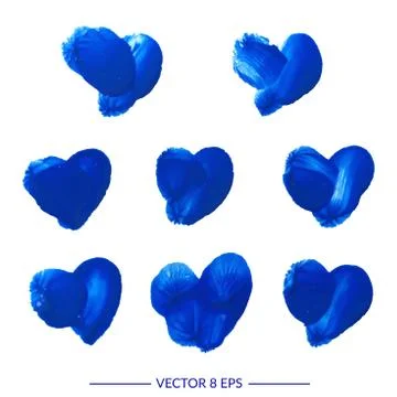 Vector watercolor blots Stock Illustration