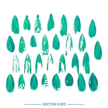 Vector watercolor blots Stock Illustration
