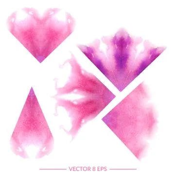 Vector watercolor mandala Stock Illustration