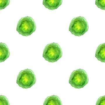 Vector watercolor seamless pattern. Stock Illustration