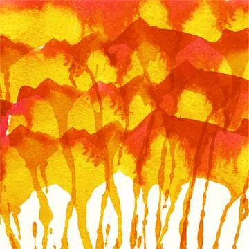 Vector watercolor texture.  brushstroke from from top to bottom, grunge paper Stock Illustration