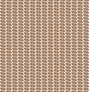 Vector wave shapes illustration of seamless gold abstract pattern Stock Illustration