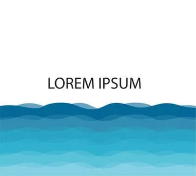 Vector Waves Background Stock Illustration