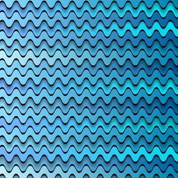 Vector waves design Bright wavy abstract design. Vector background eps 10 ... Foto stock