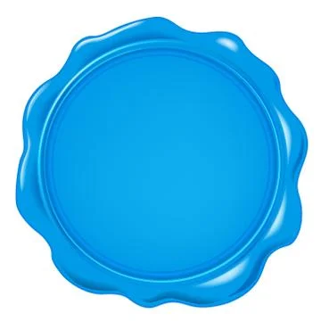 Vector wax seal 스톡 일러스트