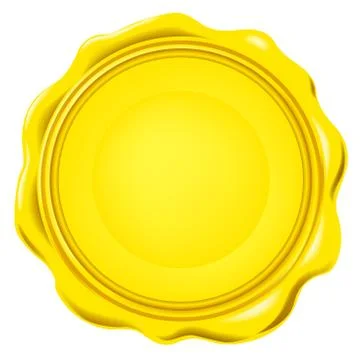 Vector wax seal Stock Illustration