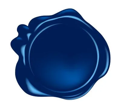 Vector wax seal Stock Illustration