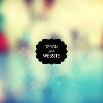 Vector web and mobile interface template. corporate website design. minimalis Stock Illustration