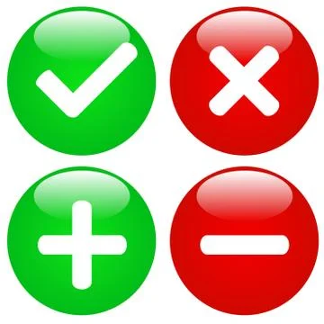 Vector Web Buttons Stock Illustration