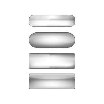 Vector web buttons set Stock Illustration