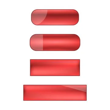 Vector web buttons set Stock Illustration