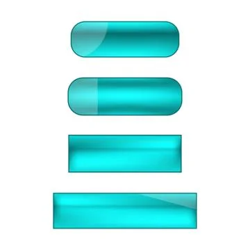 Vector web buttons set Stock Illustration