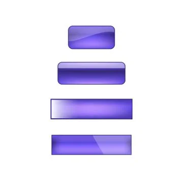 Vector web buttons set Stock Illustration