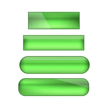 Vector web buttons set Stock Illustration