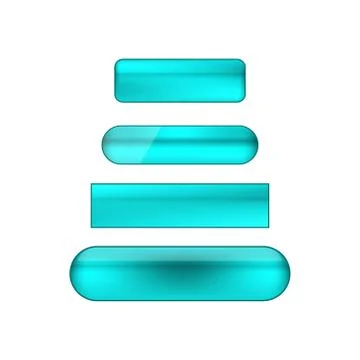 Vector web buttons set 库存插图