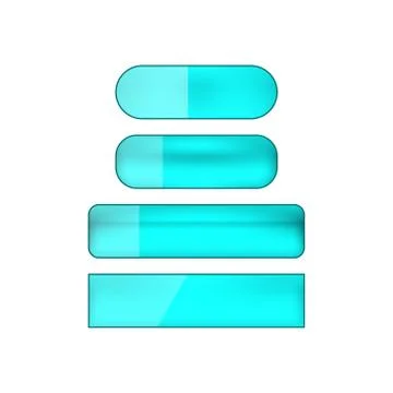 Vector web buttons set 库存插图