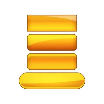 Vector web buttons set Stock Illustration