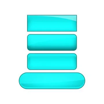 Vector web buttons set Stock Illustration