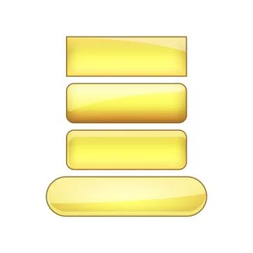 Vector web buttons set Stock Illustration