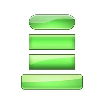 Vector web buttons set Stock Illustration