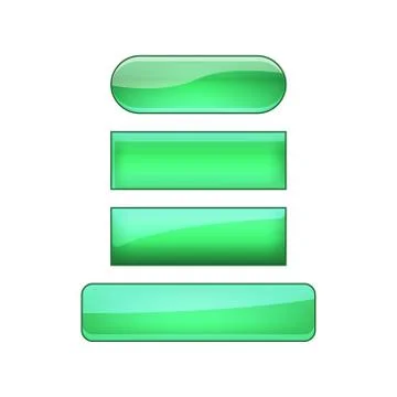 Vector web buttons set Stock Illustration
