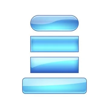 Vector web buttons set Stock Illustration