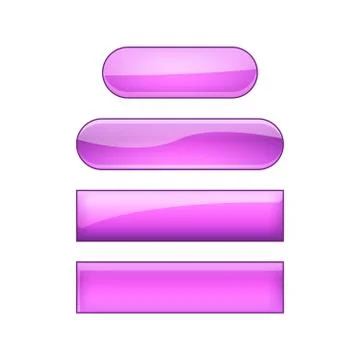 Vector web buttons set Stock Illustration