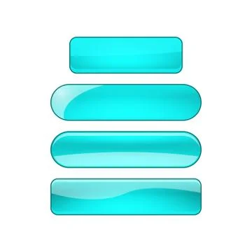 Vector web buttons set Stock Illustration
