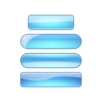 Vector web buttons set Stock Illustration