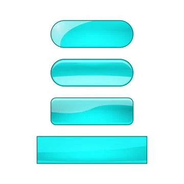 Vector web buttons set Stock Illustration