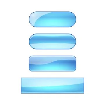 Vector web buttons set Stock Illustration