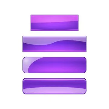 Vector web buttons set Stock Illustration