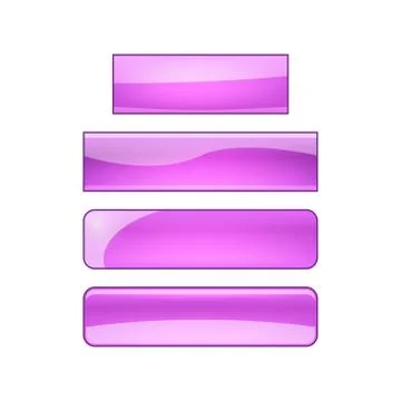 Vector web buttons set Stock Illustration