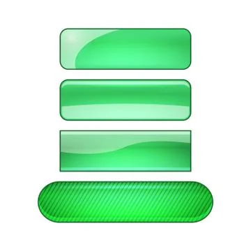 Vector web buttons set Stock Illustration