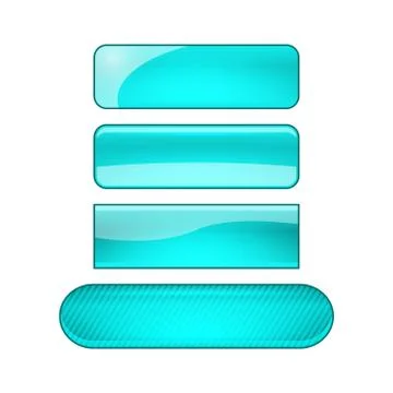 Vector web buttons set Stock Illustration