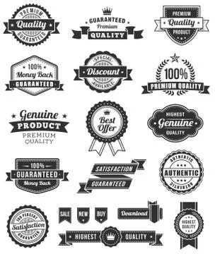 Vector web design banners and elements Stock Illustration