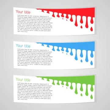 Vector web elementr Stock Illustration