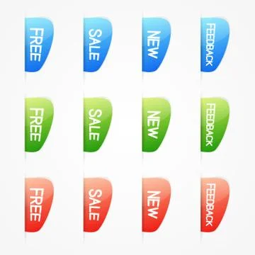 Vector web elements Stock Illustration