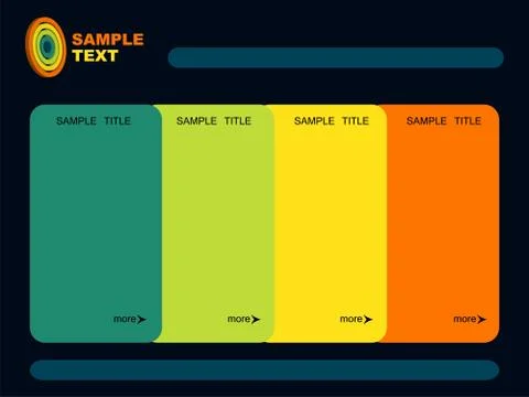 Vector web layout イラスト素材