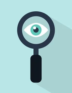 Vector web visibility concept illustration Stock Illustration