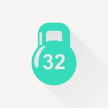 Vector weight icon Stock Illustration