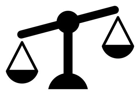 Vector Weight Measure Flat Icon Image Stock Illustration