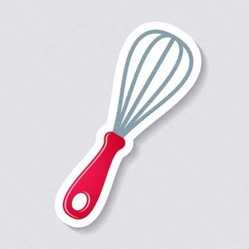 Vector whisk icon Иллюстрация