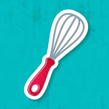 Vector whisk icon Stock-Illustration