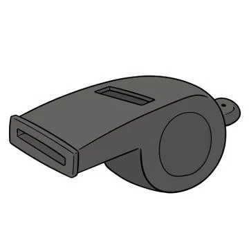 Vector of whistle Stock Illustration