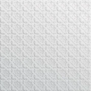 Vector white background in arabian style. Stock-Illustration